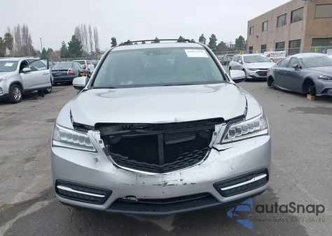 2014 Acura Mdx Technology Package из США, поврежденный, VIN 5FRYD4H48EB046740